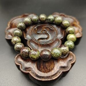 Dragon Blood Stone Bead Bracelet